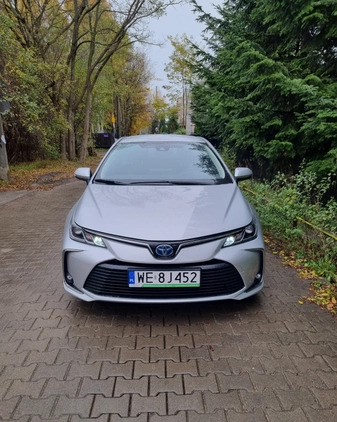 Toyota Corolla cena 86300 przebieg: 40000, rok produkcji 2021 z Warszawa małe 46